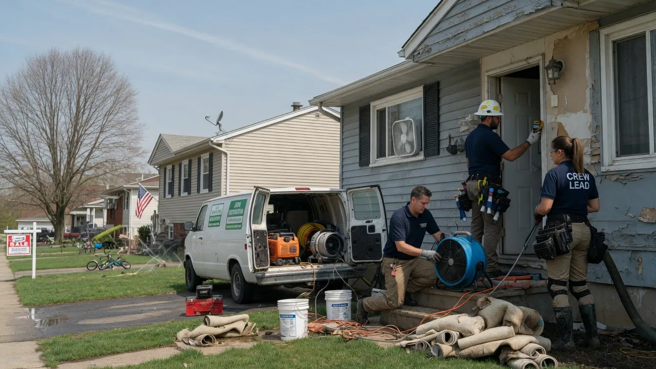 Flood Cleanup in Baxter Springs, KS near me
